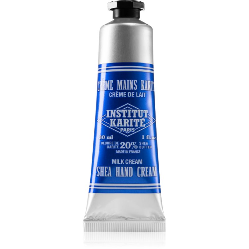 Institut Karité Paris Milk Cream Shea Hand Cream хидратиращ крем за ръце с масло от шеа tube only 30 мл.