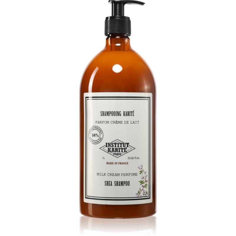 Institut Karité Paris Milk Cream Shea Shampoo хидратиращ шампоан 1000 мл.