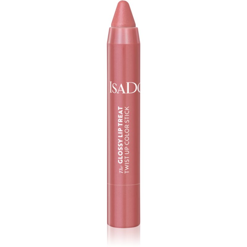 IsaDora Glossy Lip Treat Twist Up Color овлажняващо червило цвят 03 Beige Rose 3