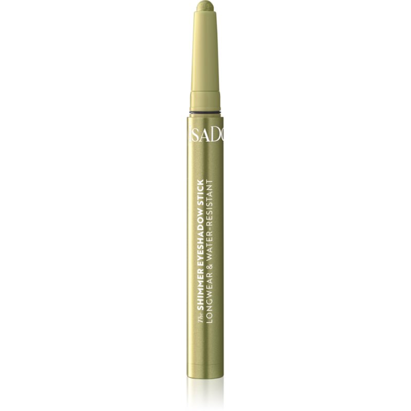 IsaDora The Eyeshadow Stick Shimmer дълготрайни сенки за очи в молив с блясък цвят 45 Green Shimmer 1.2 гр.