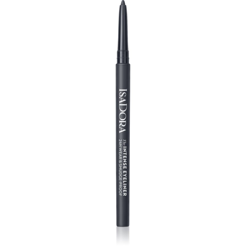 IsaDora The Intense Eyeliner дълготраен молив за очи водоустойчив цвят 63 Steel Gray 0.35 гр.