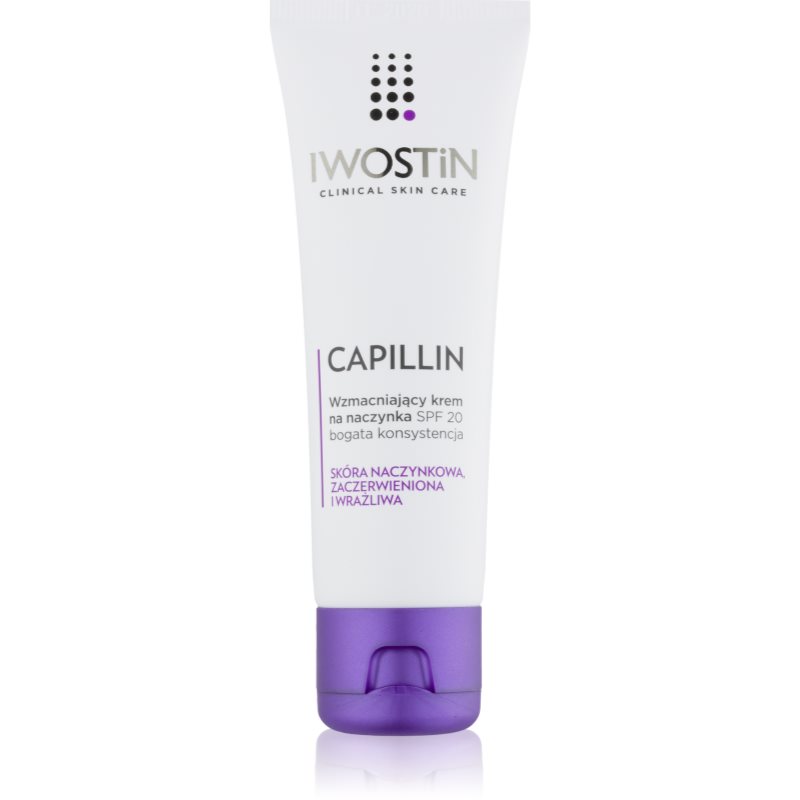 Iwostin Capillin подсилващ крем за спукани капилярчета SPF 20 40 мл.