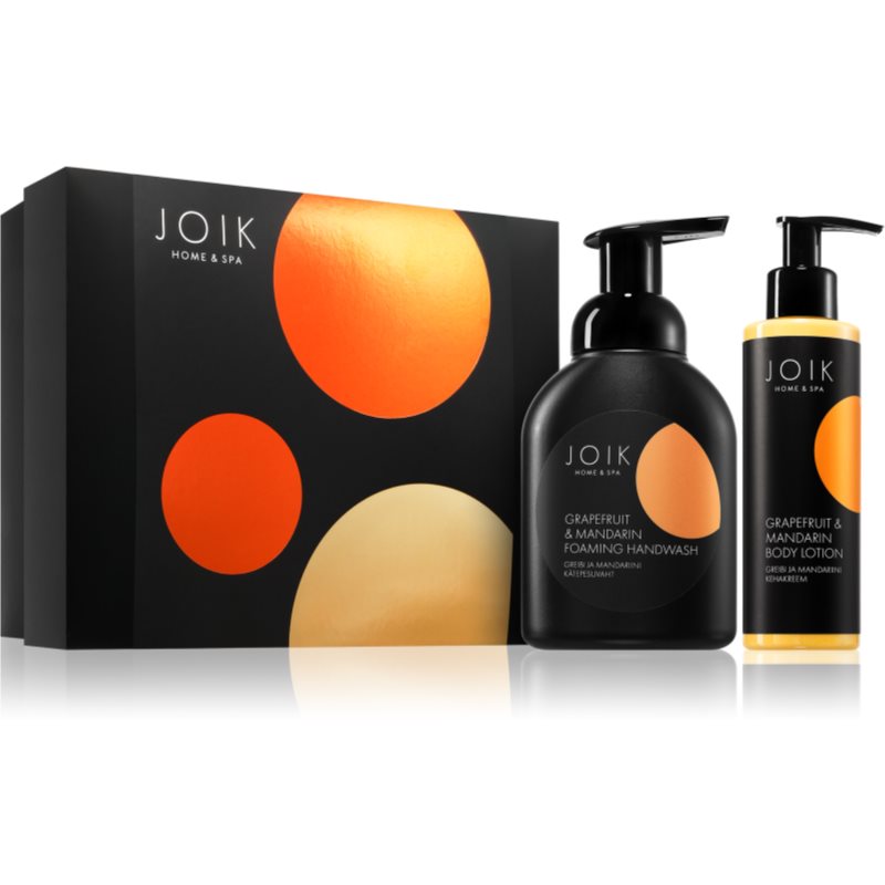 JOIK Home & Spa Grapefruit & Mandarin подаръчен комплект за жени