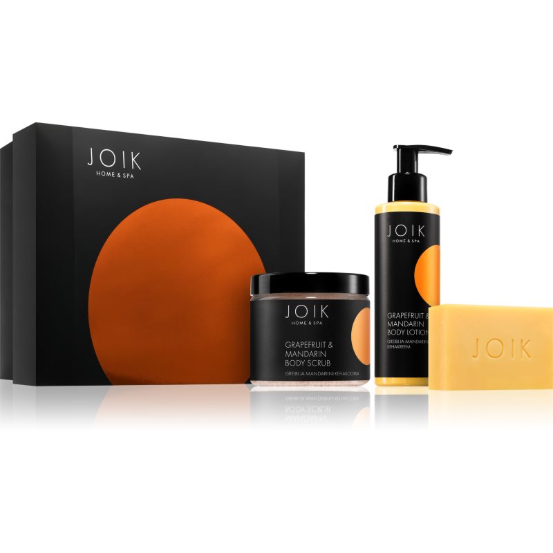 JOIK Home & Spa Grapefruit & Mandarin подаръчен комплект за жени