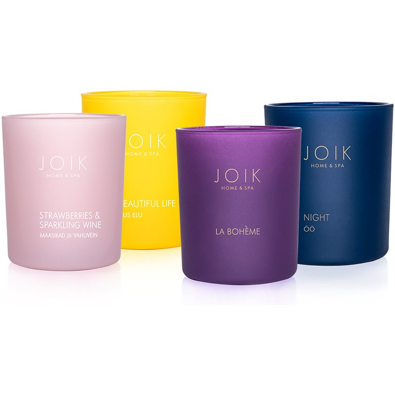 JOIK Home & Spa Strawberries & Sparkling Wine ароматна свещ 150 гр. на ниска цена