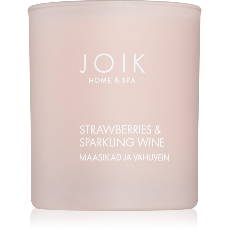 JOIK Home & Spa Strawberries & Sparkling Wine ароматна свещ 150 гр.