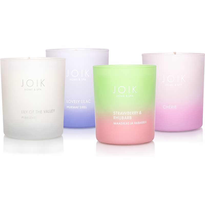 JOIK Home & Spa Strawberry & Rhubarb ароматна свещ 150 гр. на ниска цена