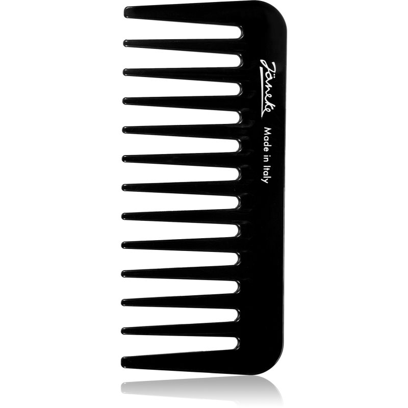 Janeke Black Line Small Supercomb гребен за коса за нанасяне на гелообразни продукти 11 × 5 cm 1 бр.