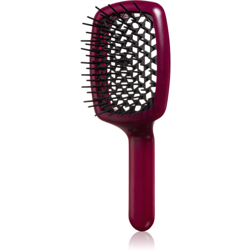 Janeke Curvy "M" Vented Brush плоска четка за топлинно третиране на косата 21 x 8