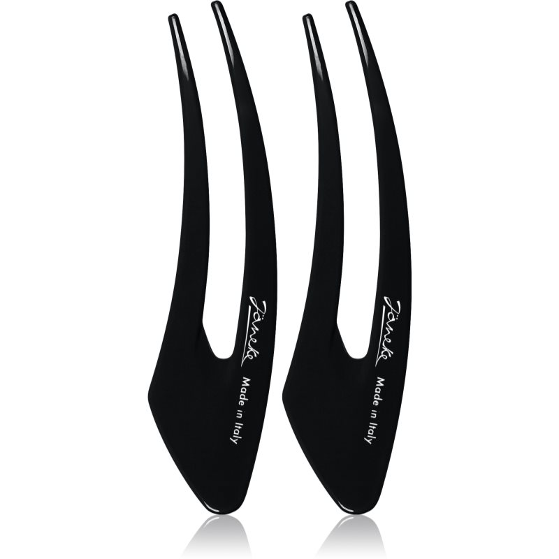 Janeke Hair Clip фиби за коса Black 13 см