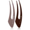 Janeke Hair Clip фиби за коса Brown 2x13 см