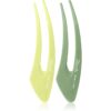 Janeke Hair Clip фиби за коса Green 2x13 см