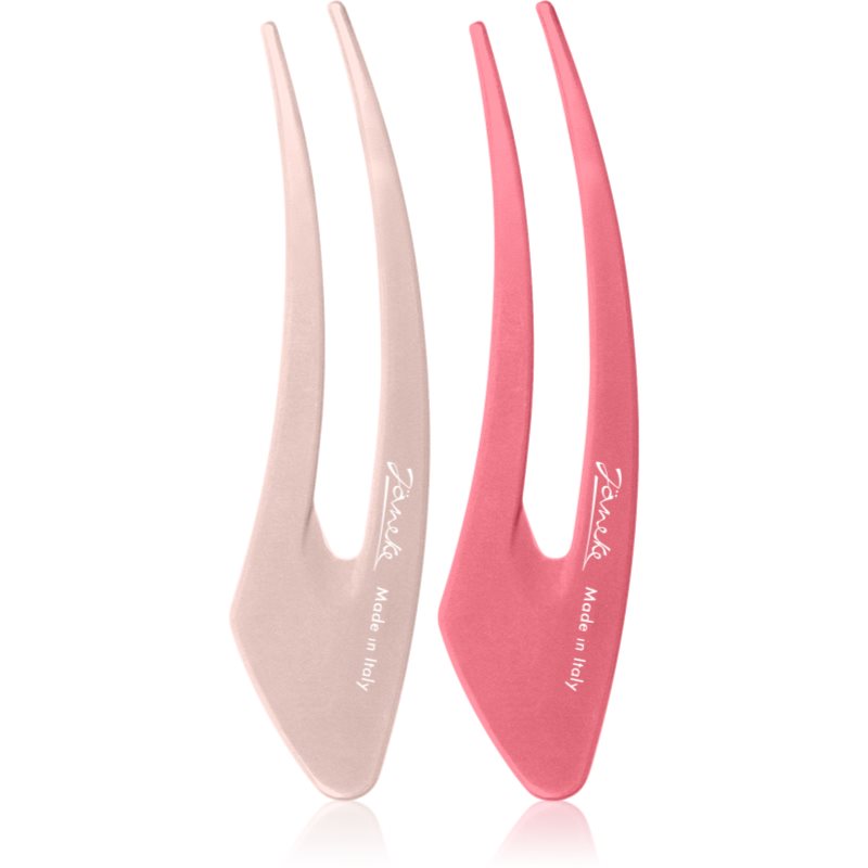Janeke Hair Clip фиби за коса Pink 2x13 см