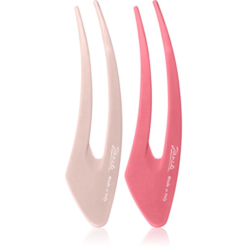 Janeke Hair Clip фиби за коса Pink 2x15 см