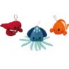 Janod Bath Toy Set of 3 Sea Foam Paddlers играчка за вода 10 m+ 3 бр.