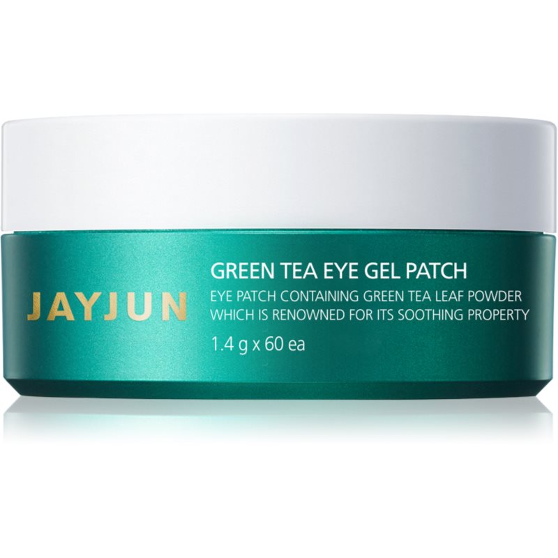 Jayjun Eye Gel Patch Green Tea хидрогелова маска за зоната около очите за освежаване и хидратация 60x1
