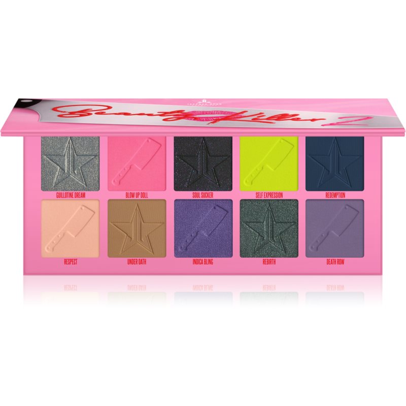 Jeffree Star Cosmetics Beauty Killer 2 палитра сенки за очи 10x2