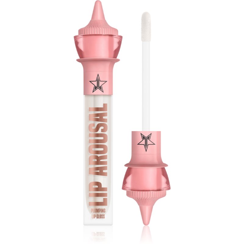 Jeffree Star Cosmetics Orgy 2 Lip Arousal Plumpin Lip Gloss блясък за устни с увеличаващ ефект цвят Clear Headed 4 мл.