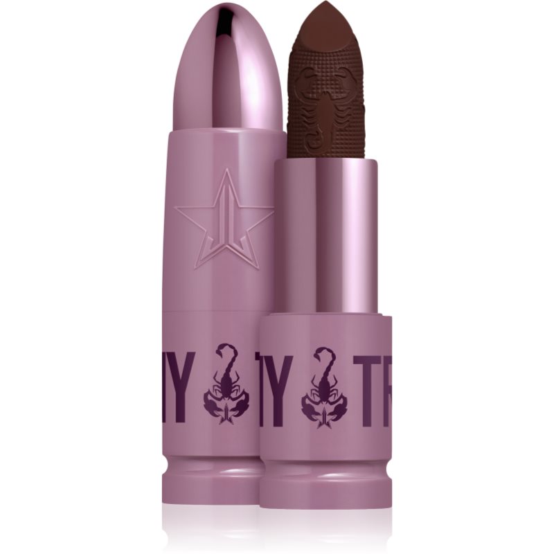 Jeffree Star Cosmetics Scorpio Shiny Trap Lipstick високо пигментирано кремообразно червило цвят Loyalty > Everything 3 гр.