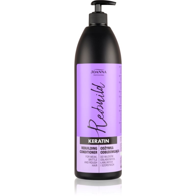 Joanna Professional Keratin кератинов балсам за увредена и крехка коса 1000 мл.