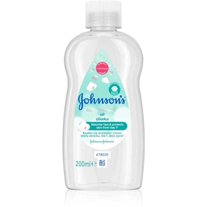 Johnson's® Cottontouch олио  за деца от раждането им 200 мл.