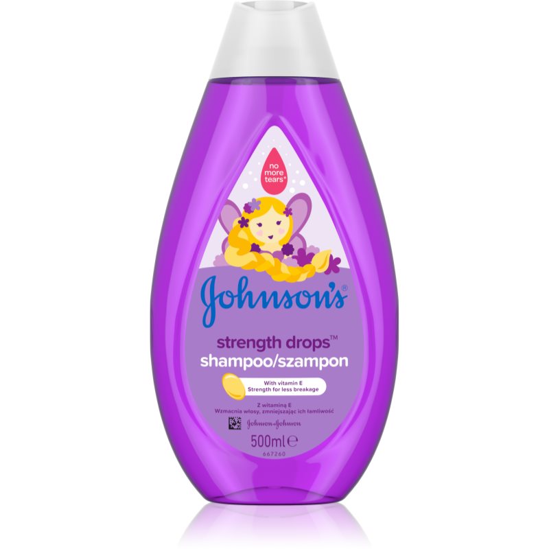 Johnson's® Strenght Drops подсилващ шампоан за деца 500 мл.