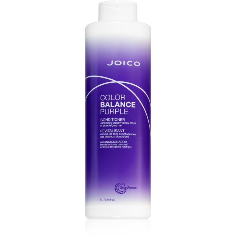 Joico Color Balance Purple Condicioner лилав балсам неутрализиращ жълтеникавите оттенъци 1000 мл.