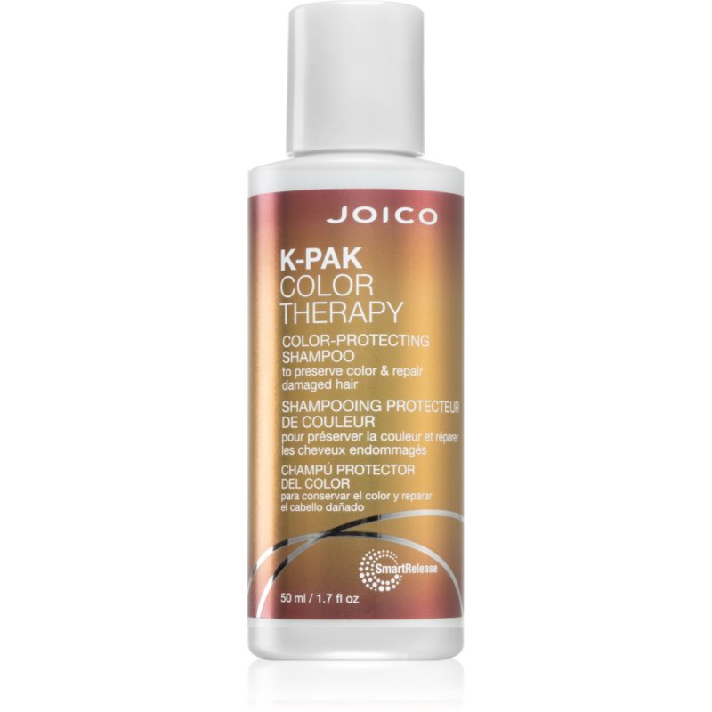 Joico K-PAK Color Therapy регенериращ шампоан  за боядисана и увредена коса 50 мл.