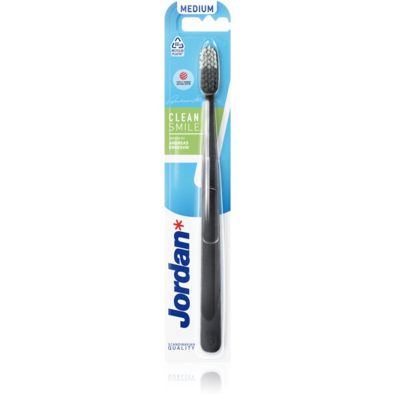 Jordan Clean Smile Medium четка за зъби 1 бр.