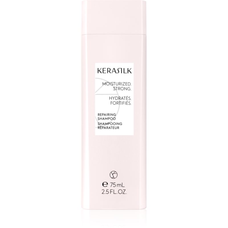 KERASILK Essentials Repairing Shampoo почистващ и подхранващ шампоан за суха и увредена коса 75 мл. на ниска цена