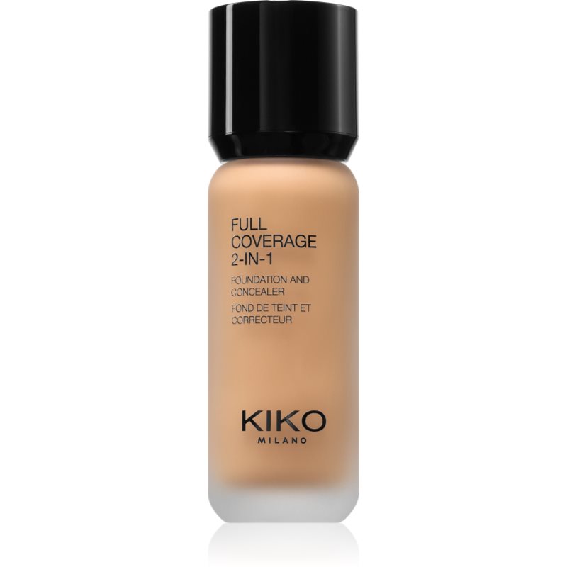 KIKO Milano Full Coverage 2-In-1 грим и коректор 2 в 1 цвят 40 Warm Beige 25 мл.