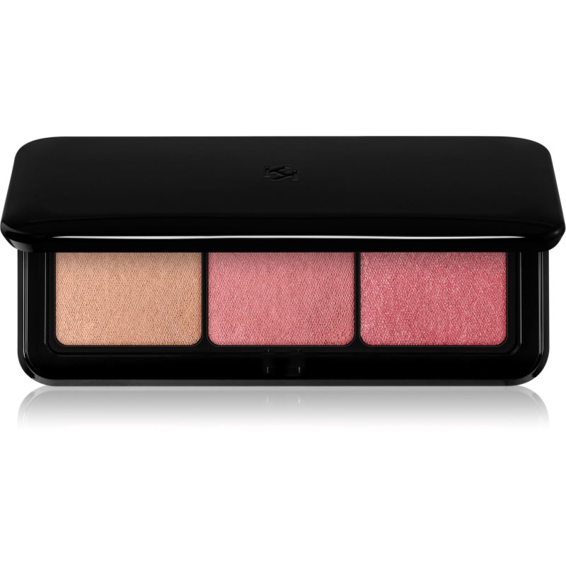 KIKO Milano Multi Finish Trio бронзираща пудра и руж цвят 02 - Mauve 7 гр.