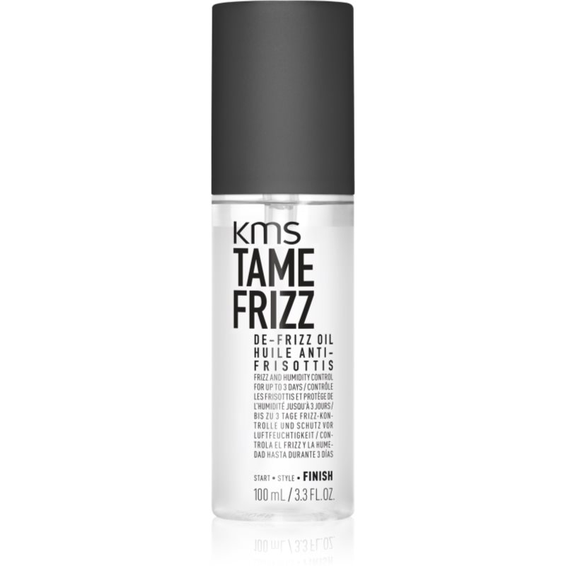 KMS Tame Frizz De-Frizz Oil защитно масло против чупливост на косата за къдрава коса 100 мл.