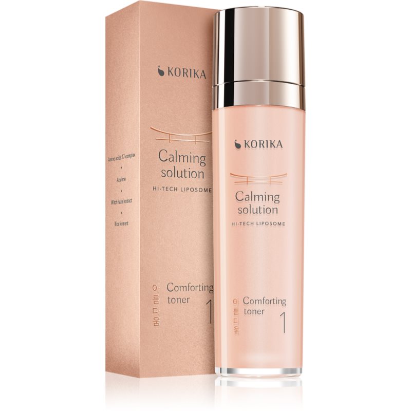 KORIKA HI-TECH LIPOSOME Calming solution Comforting toner успокояващ тоник 140 мл.