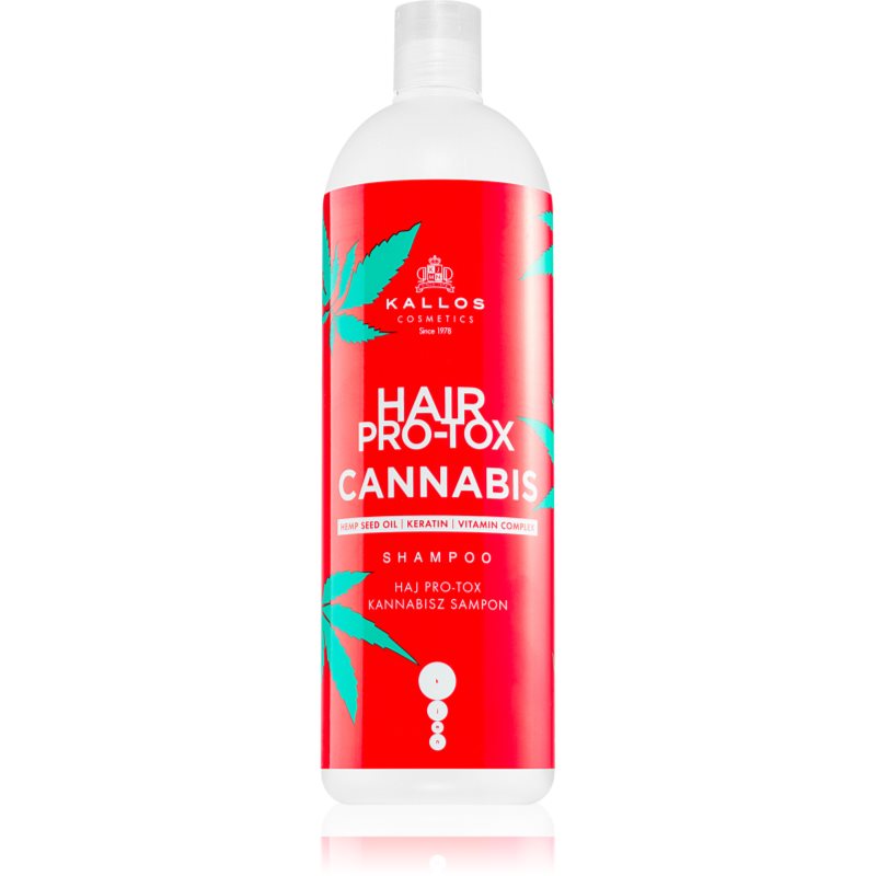 Kallos Hair Pro-Tox Cannabis регенериращ шампоан с конопено масло 500 мл.