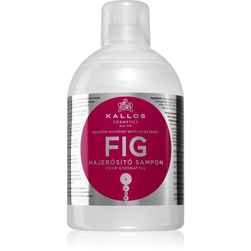Kallos KJMN Professional Fig шампоан за изтощена коса 1000 мл.