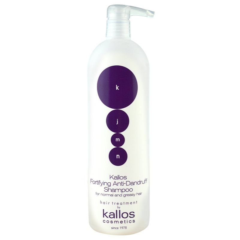 Kallos KJMN Professional Fortifying Anti-Dandruff подсилващ шампоан против пърхот 500 мл.