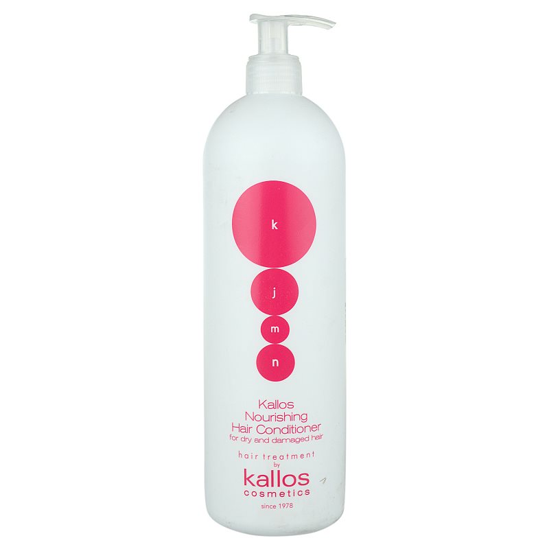 Kallos KJMN Professional Nourishing Hair Conditioner балсам за суха и увредена коса 1000 мл.
