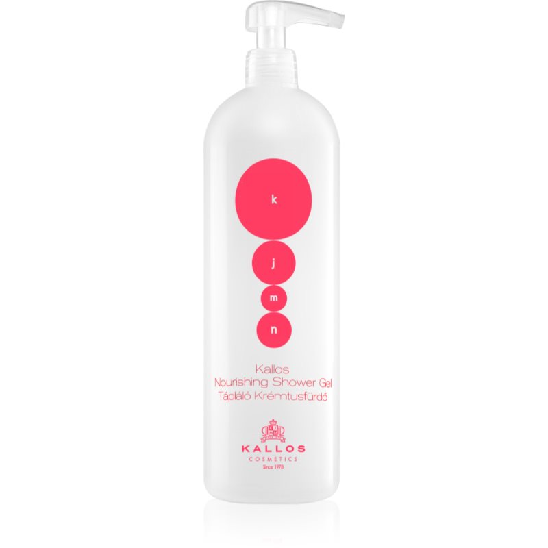 Kallos KJMN Professional Nourishing Shower Gel овлажняващ душ гел 1000 мл.