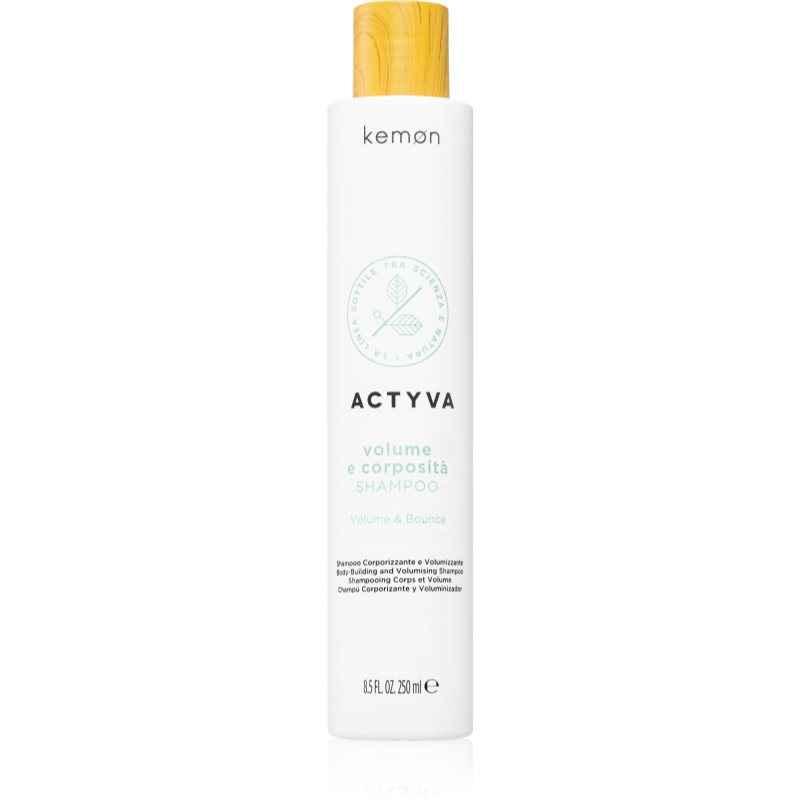 Kemon Actyva Volume e Corposità шампоан за обем на фина коса без силикон 250 мл.