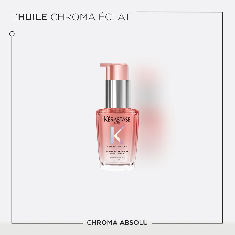 Kérastase Chroma Absolu L'huile Chroma Éclat олио за блясък за боядисана коса 30 мл. на ниска цена