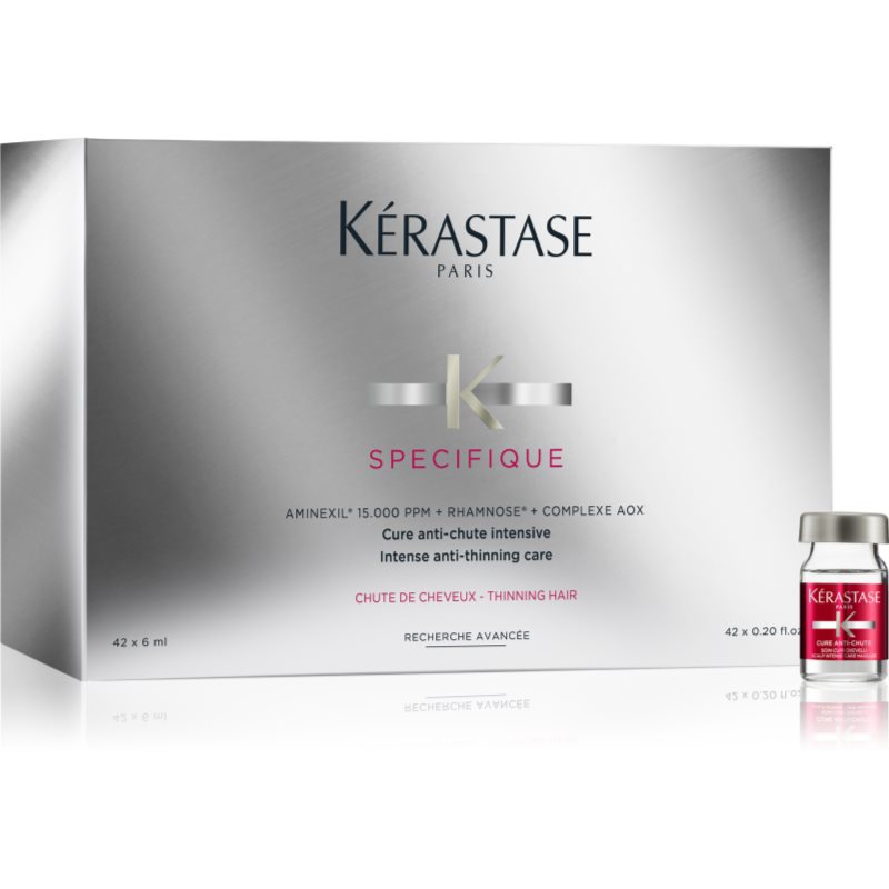 Kérastase Specifique Aminexil Cure Anti-Chute Intensive Интензивна грижа против косопад 42x6 мл.