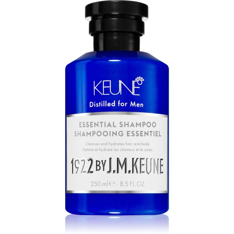 Keune 1922 Essential Shampoo шампоан за коса и тяло за суха коса 250 мл.
