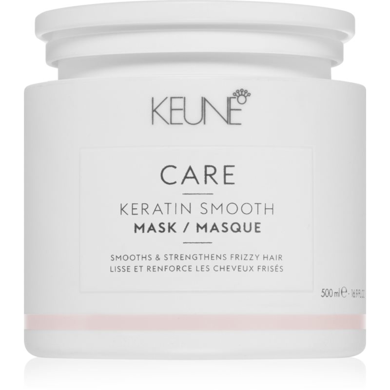 Keune Care Keratin Smooth Mask хидратираща маска за коса за суха и увредена коса 500 мл.