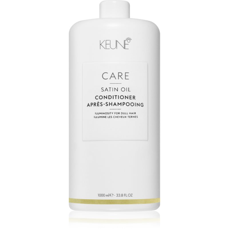 Keune Care Satin Oil Conditioner озаряващ балсам за блясък и лесно разресване на косата 1000 мл.