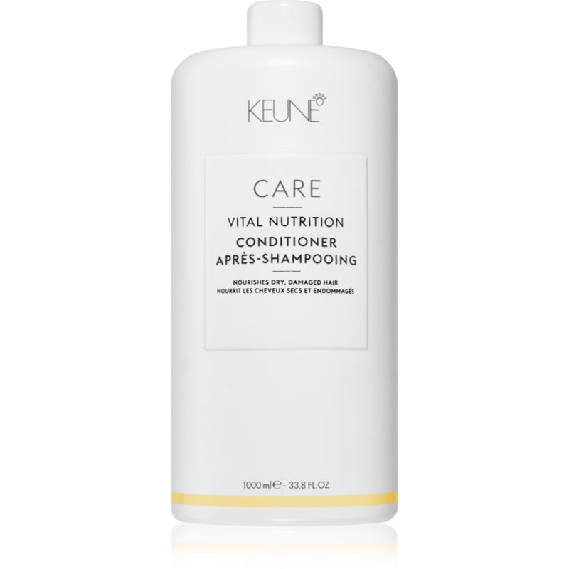 Keune Care Vital Nutrition Conditioner хидратиращ и подхранващ балсам за суха и увредена коса 1000 мл.