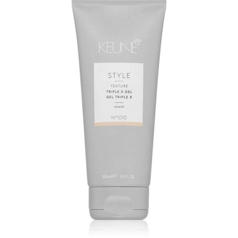 Keune Style Texture Triple X Gel стилизиращ гел ултра силна фиксация 200 мл.