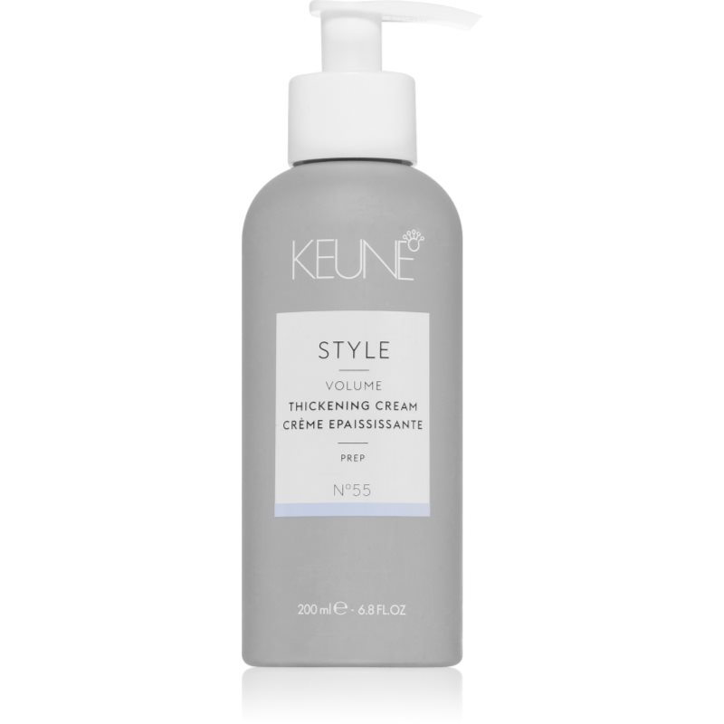 Keune Style Volume Thickening Cream стилизиращ крем за топлинно третиране на косата 200 мл.