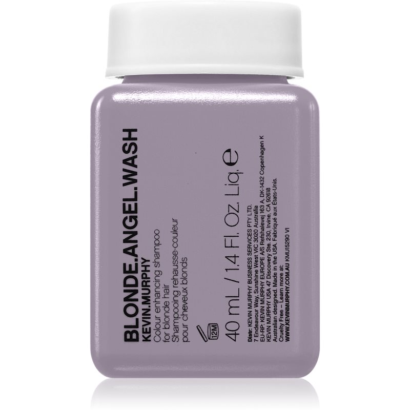 Kevin Murphy Angel Blonde Wash лилав шампоан за блонд коса и коса с кичури 40 мл.