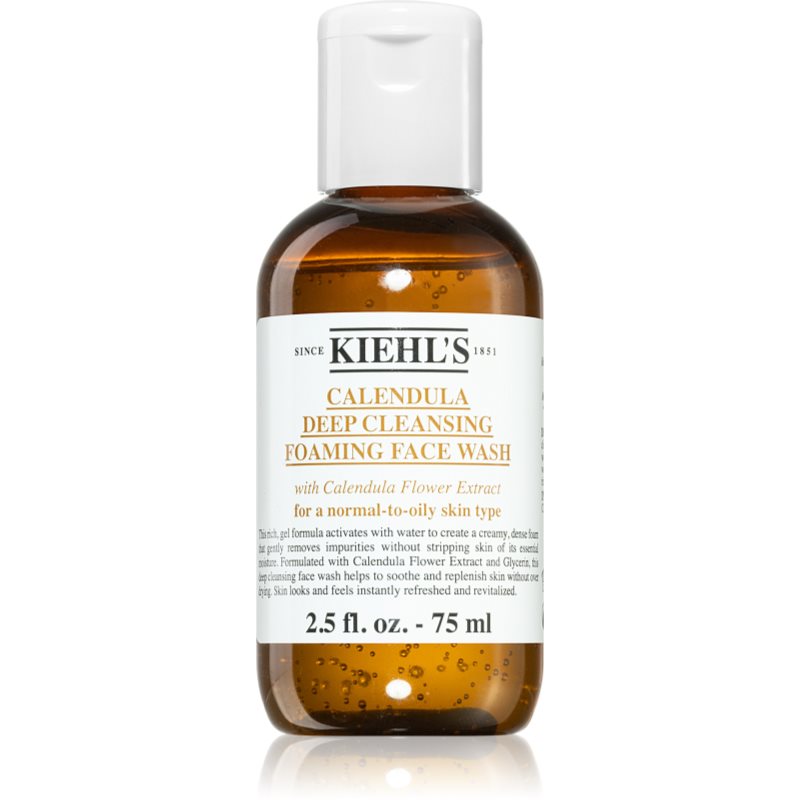 Kiehl's Calendula Deep Cleansing Foaming Face Wash гел за лице за дълбоко почистване 75 мл.